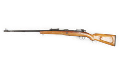 M48 8mm Mauser Bolt Action Rifle Sporterized - Overall Surplus Good Condition (36)
