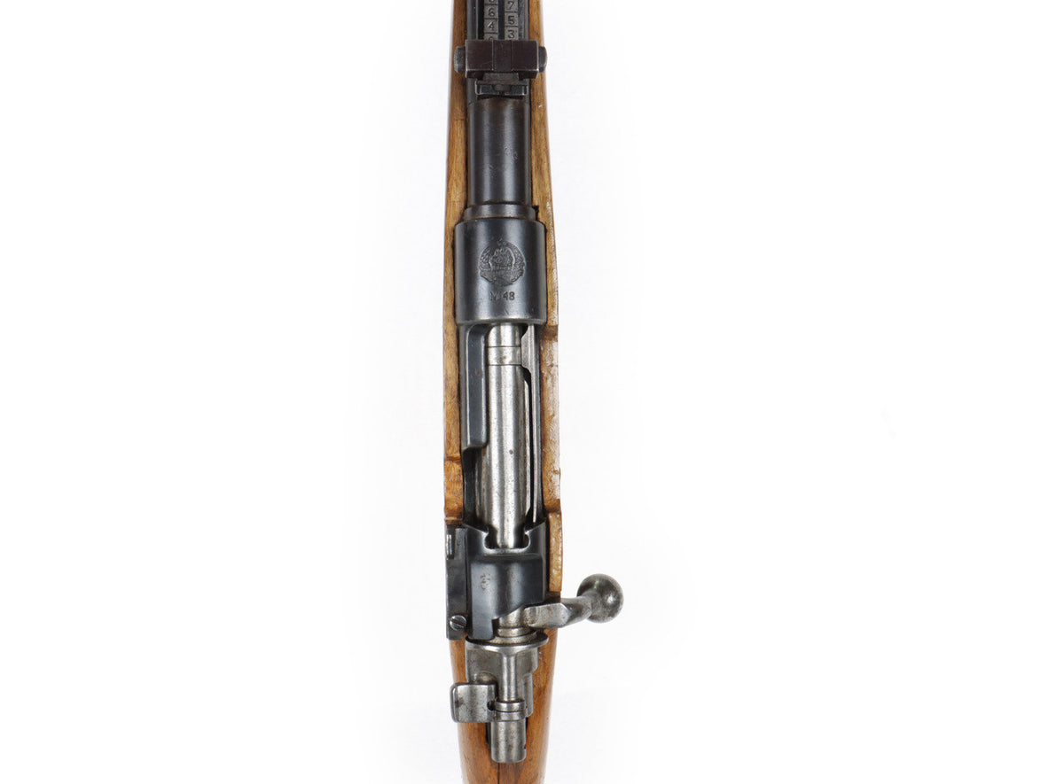 M48 8mm Mauser Bolt Action Rifle Sporterized - Overall Surplus Good Condition (37)