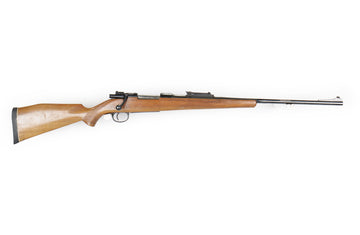M48 8mm Mauser Bolt Action Rifle Sporterized - Overall Surplus Good Condition (38)