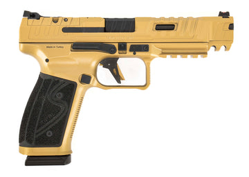 Canik SFX Rival-S 5" 9mm Pistol Blem Gold Cerakote - HG7010-X