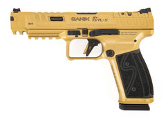 Canik SFX Rival-S 5" 9mm Pistol Blem Gold Cerakote - HG7010-X