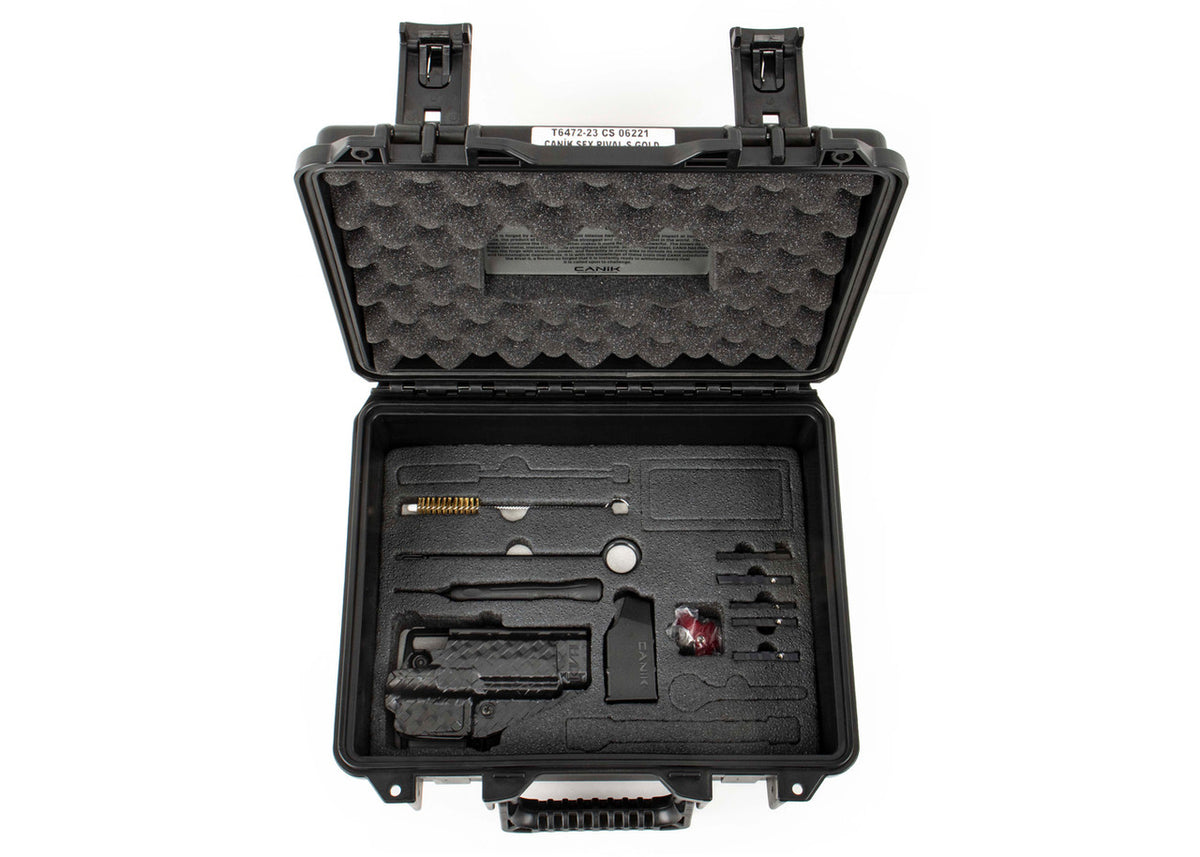 Canik SFX Rival-S 5" 9mm Pistol Blem Gold Cerakote - HG7010-X