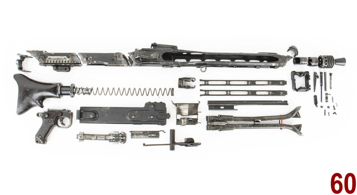 MG42 Parts Kit – WWII Era 7.62x51 NATO (.308) Original German - 60