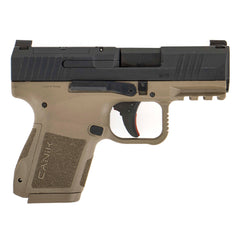Canik METE MC9 3.18" 9mm Pistol Black Slide/Flat Dark Earth Polymer Frame - HG7651BD-X
