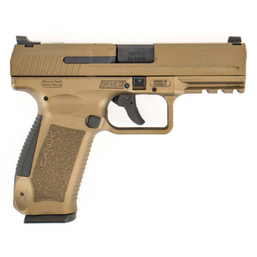 Canik TP9DA 4.07" 9mm Pistol Burnt Bronze - HG4873B-X
