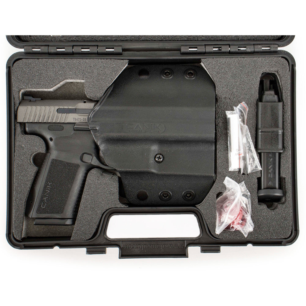 Canik TP9SF Elite 4.2" 9mm Pistol Tungsten Slide/Black Polymer Frame - HG4869T-X