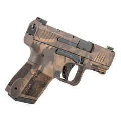 Canik METE MC9 3.18" 9mm Pistol Brown Woodland Camo - HG7620WBR-X