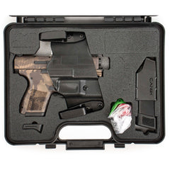 Canik METE MC9 3.18" 9mm Pistol Brown Woodland Camo - HG7620WBR-X