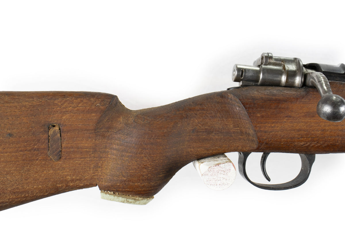 M48 8mm Mauser Bolt Action Rifle Sporterized - Overall Surplus Good Condition (48)