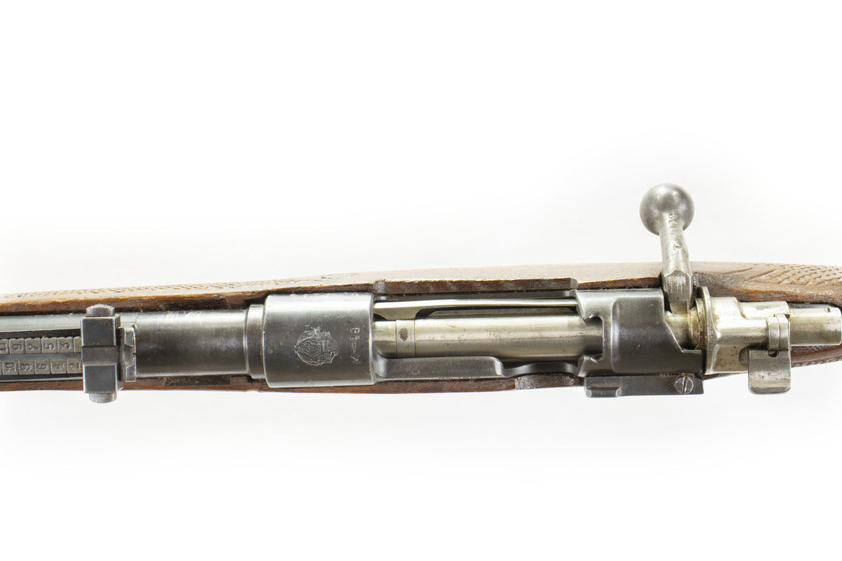 M48 8mm Mauser Bolt Action Rifle Sporterized - Overall Surplus Good Condition (49)
