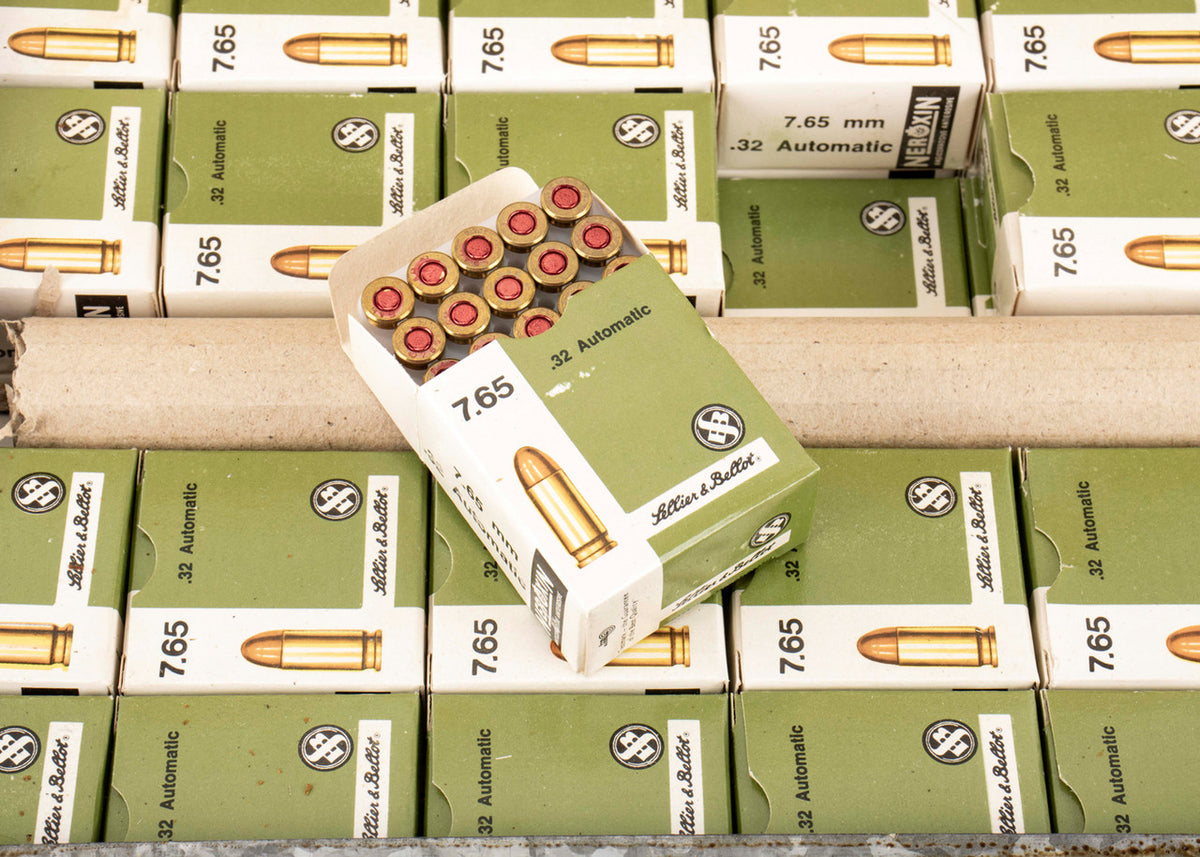 Sellier & Bellot .32 ACP (7.65 Browning) 73gr FMJ