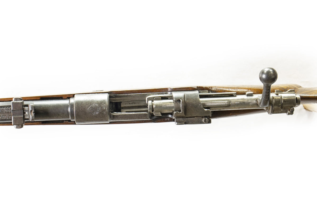 M48 8mm Mauser Bolt Action Rifle Sporterized - Overall Surplus Good Condition (15)