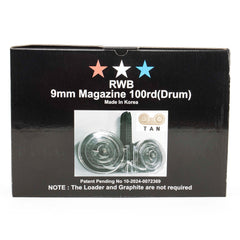 RWB 100Rd Glock 9mm Dual Drum