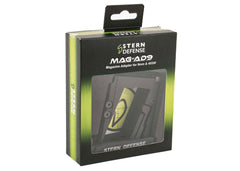 Stern Defense MAG-AD9 AR-15 Magazine Adapter – 9mm / .40 S&W, Glock Mag Compatible