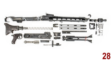 MG42 Parts Kit – WWII Era 7.62x51 NATO (.308) Original German - 28