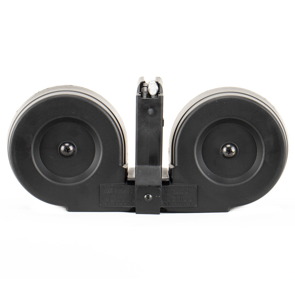 RWB AR-15 Gen II 100rd Dual Drum - Black