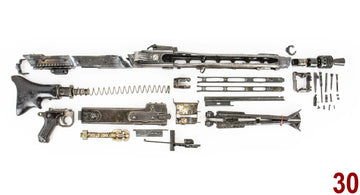 MG42 Parts Kit – WWII Era 7.62x51 NATO (.308) Original German - 30