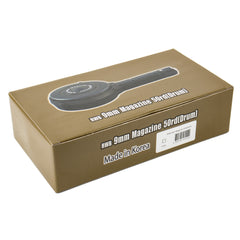 Glock 9mm 50rd Drum Magazine For All 9mm Glock Handguns - Color Desert Tan