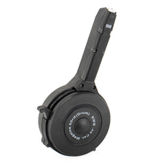 RWB 50rd .40 S&W Polymer Drum Magazine for Glock - Black