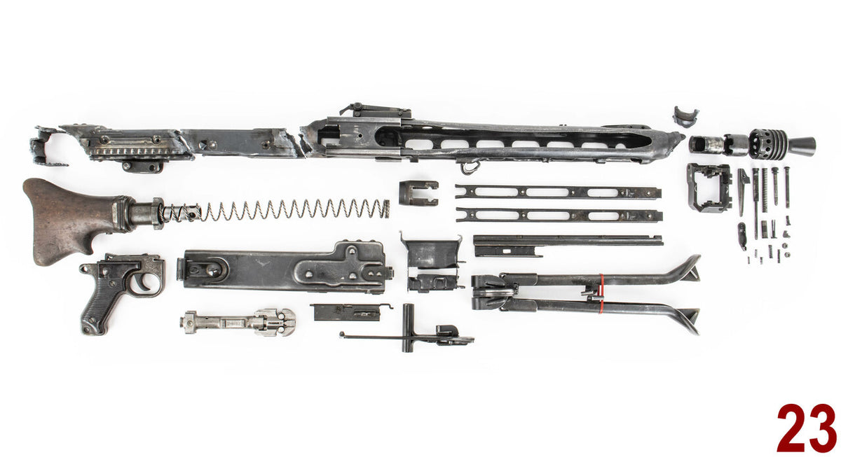 MG42 Parts Kit – WWII Era 7.62x51 NATO (.308) Original German - 23
