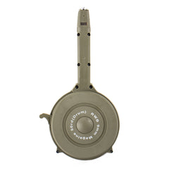 RWB 9mm 50rd Drum Magazine - Dark O.D. Green