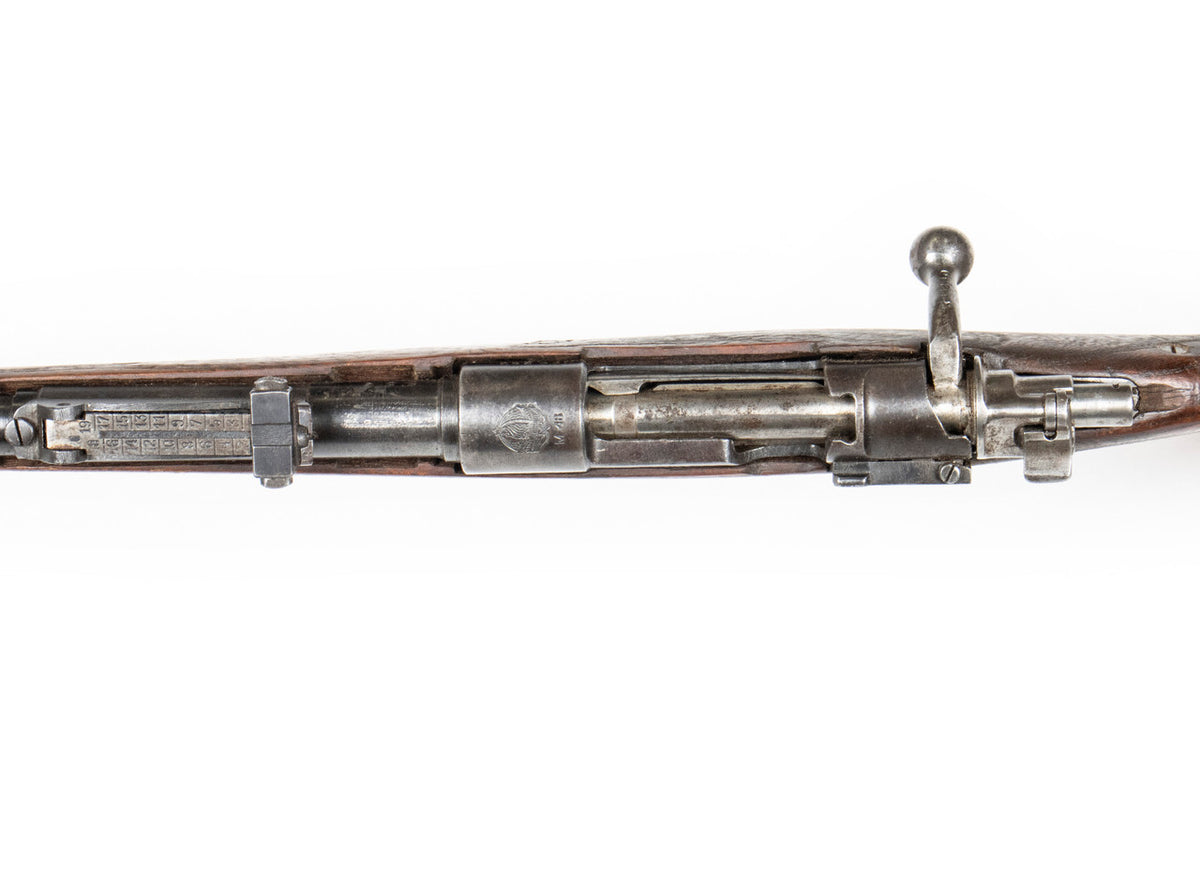 Yugoslavian M48 8mm Mauser Bolt Action Rifle Sporterized - Overall Surplus Fair Condition (2)
