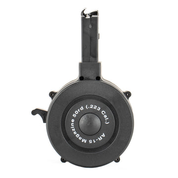 RWB AR-15 / M16 50rd Drum Magazine .223/5.56 - Black/OD Green/Tan