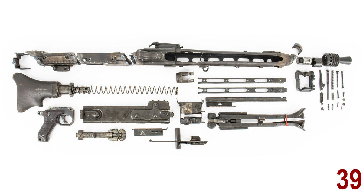 MG42 Parts Kit – WWII Era 7.62x51 NATO (.308) Original German - 39