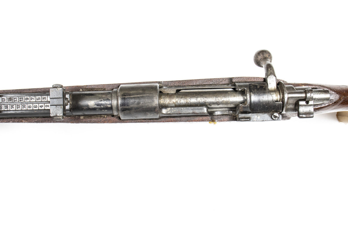 Yugoslavian M48 8mm Mauser Bolt Action Rifle Sporterized - Overall Surplus Fair Condition (12)