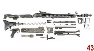 MG42 Parts Kit – WWII Era 7.62x51 NATO (.308) Original German - 43