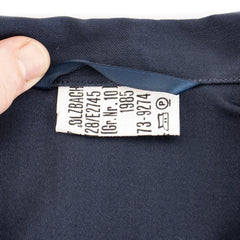 German Blue Navy Deck Jacket - New