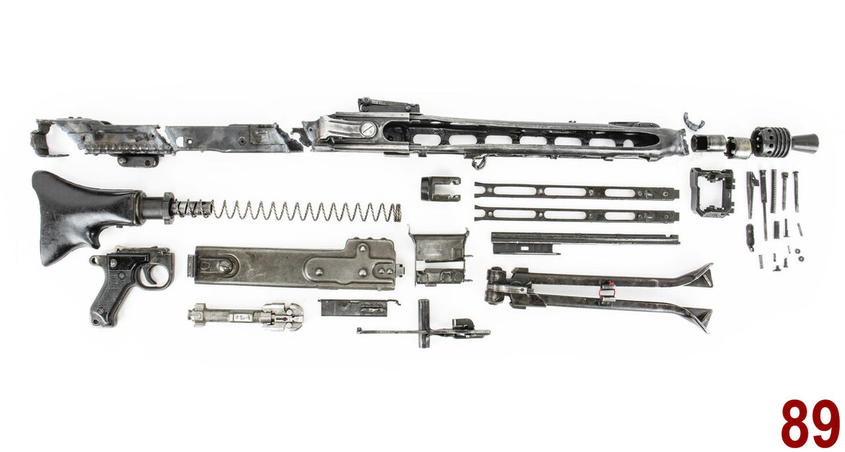 MG42 Parts Kit – WWII Era 7.62x51 NATO (.308) Original German - 89