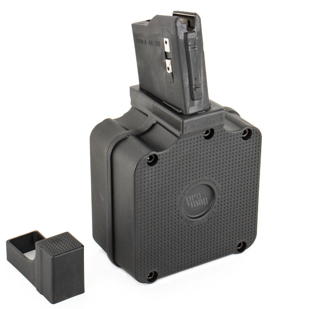 ProMag DPMS LR-308 Drum Magazine .308 Win/7.62 NATO 50 Rounds Polymer Black