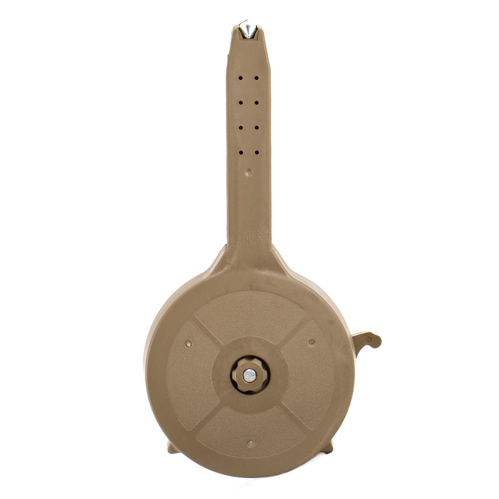 Glock .45 Cal 40rd Drum - Desert Tan