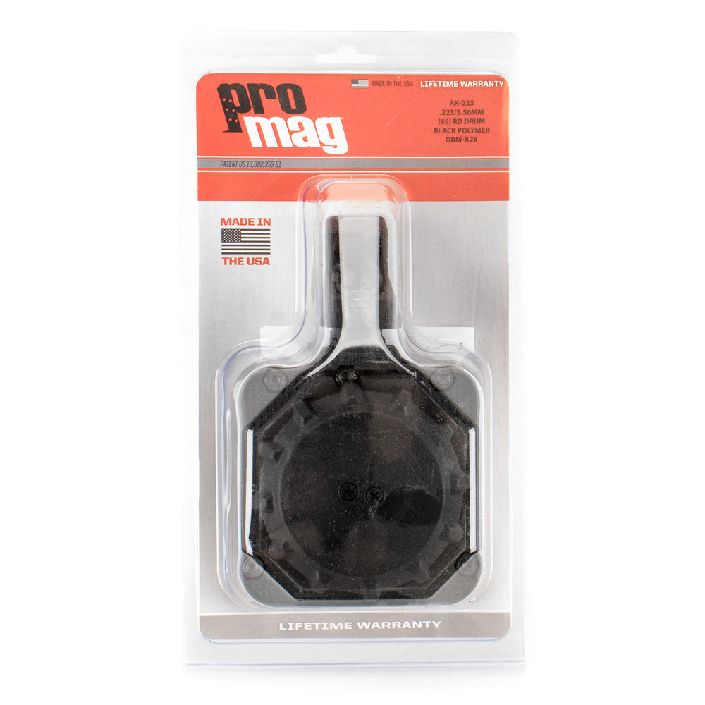 ProMag AK-47 .223 Rem, 5.56x45mm NATO 65rd Drum Polymer
