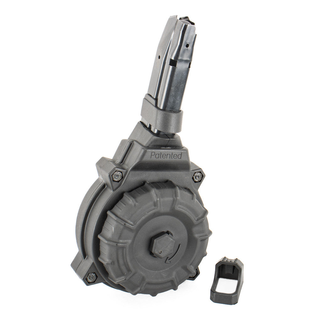 ProMag Sig P365 9mm Luger Drum Magazine 50 Rounds Polymer Black