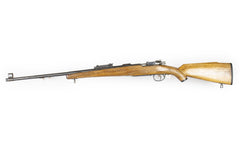 Yugoslavian M48 8mm Mauser Bolt Action Rifle Sporterized - Overall Surplus Good Cracked Condition (1)