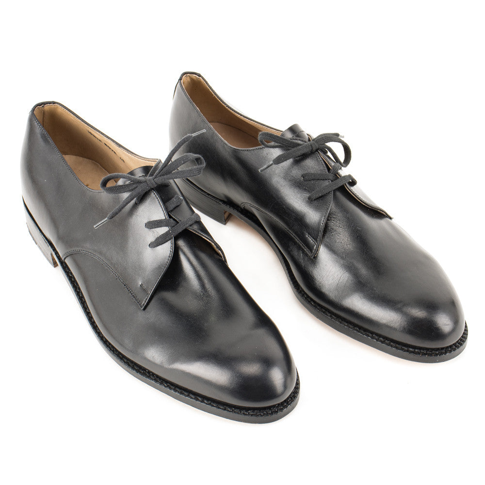 German Issued Black Leather Dress Shoes - Like New