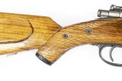 Yugoslavian M48 8mm Mauser Bolt Action Rifle Sporterized - Overall Surplus Good Cracked Condition (1)