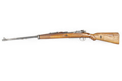 Yugoslavian M48 8mm Mauser Bolt Action Rifle Sporterized - Overall Surplus Good Cracked Condition (2)