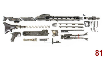 MG42 Parts Kit – WWII Era 7.62x51 NATO (.308) Original German - 81