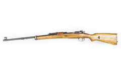 Yugoslavian M48 8mm Mauser Bolt Action Rifle Sporterized - Overall Surplus Good Cracked Condition (6)