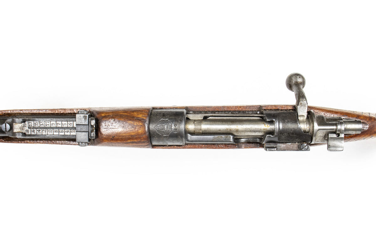Yugoslavian M48 8mm Mauser Bolt Action Rifle Sporterized - Overall Surplus Good Cracked Condition (6)