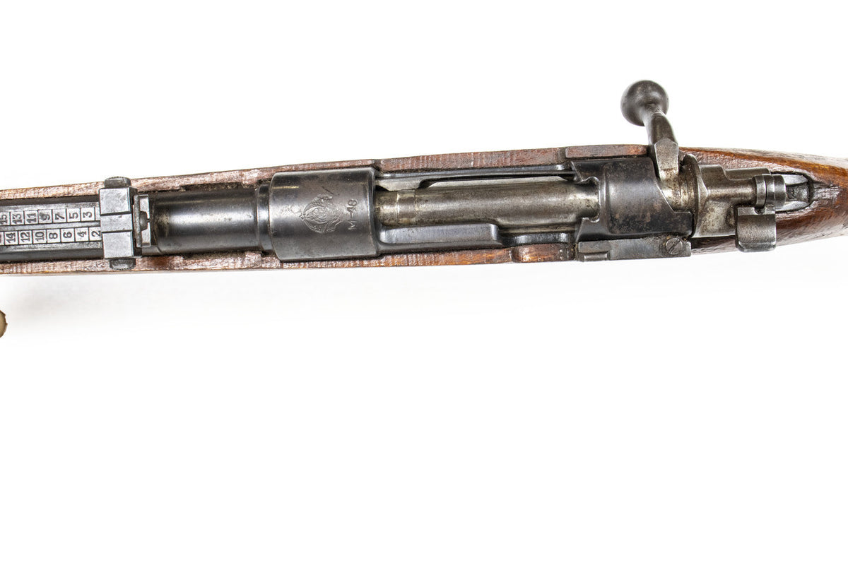 Yugoslavian M48 8mm Mauser Bolt Action Rifle Sporterized - Overall Surplus Good Cracked Condition (8)
