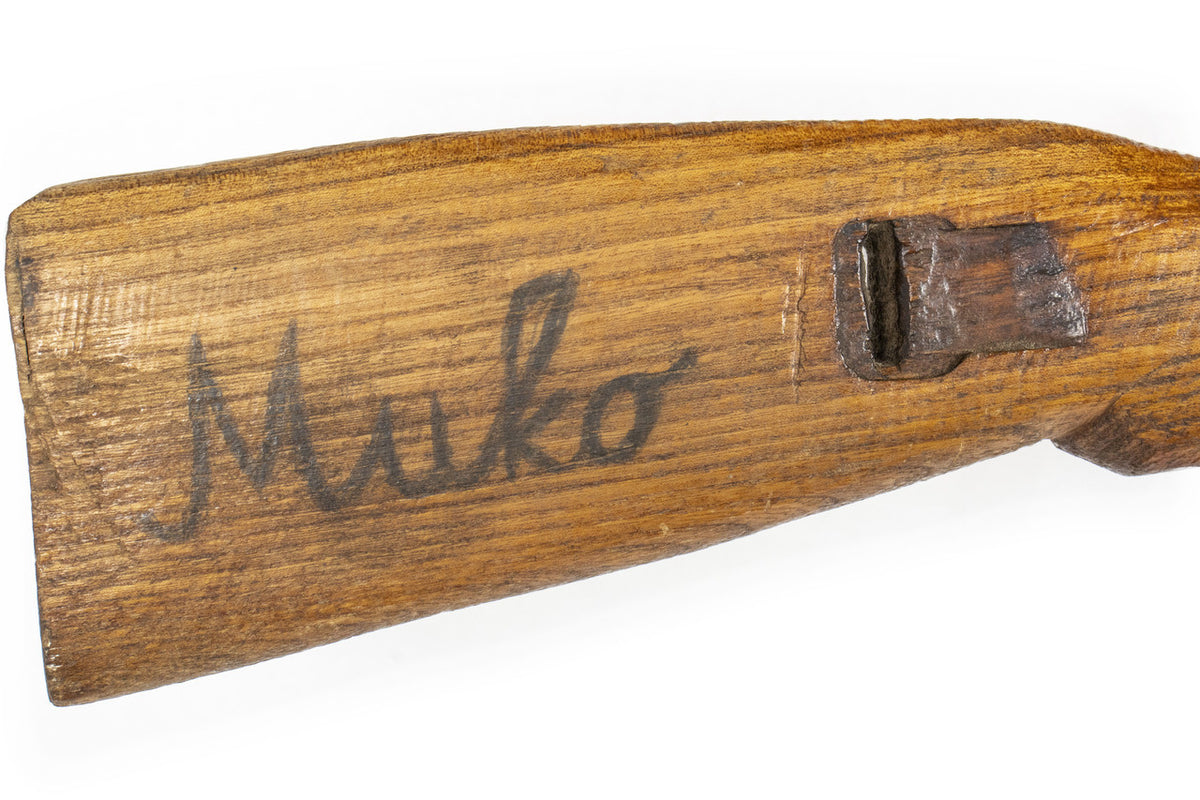 Yugoslavian M48 8mm Mauser Bolt Action Rifle Sporterized - Overall Surplus Good Cracked Condition (8)