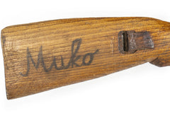 Yugoslavian M48 8mm Mauser Bolt Action Rifle Sporterized - Overall Surplus Good Cracked Condition (8)
