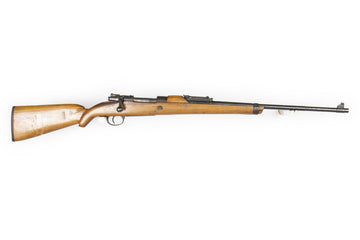Yugoslavian M48 8mm Mauser Bolt Action Rifle Sporterized - Overall Surplus Good Cracked Condition (9)