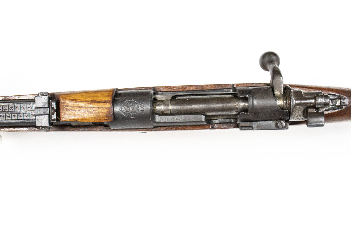 Yugoslavian M48 8mm Mauser Bolt Action Rifle Sporterized - Overall Surplus Good Cracked Condition (9)