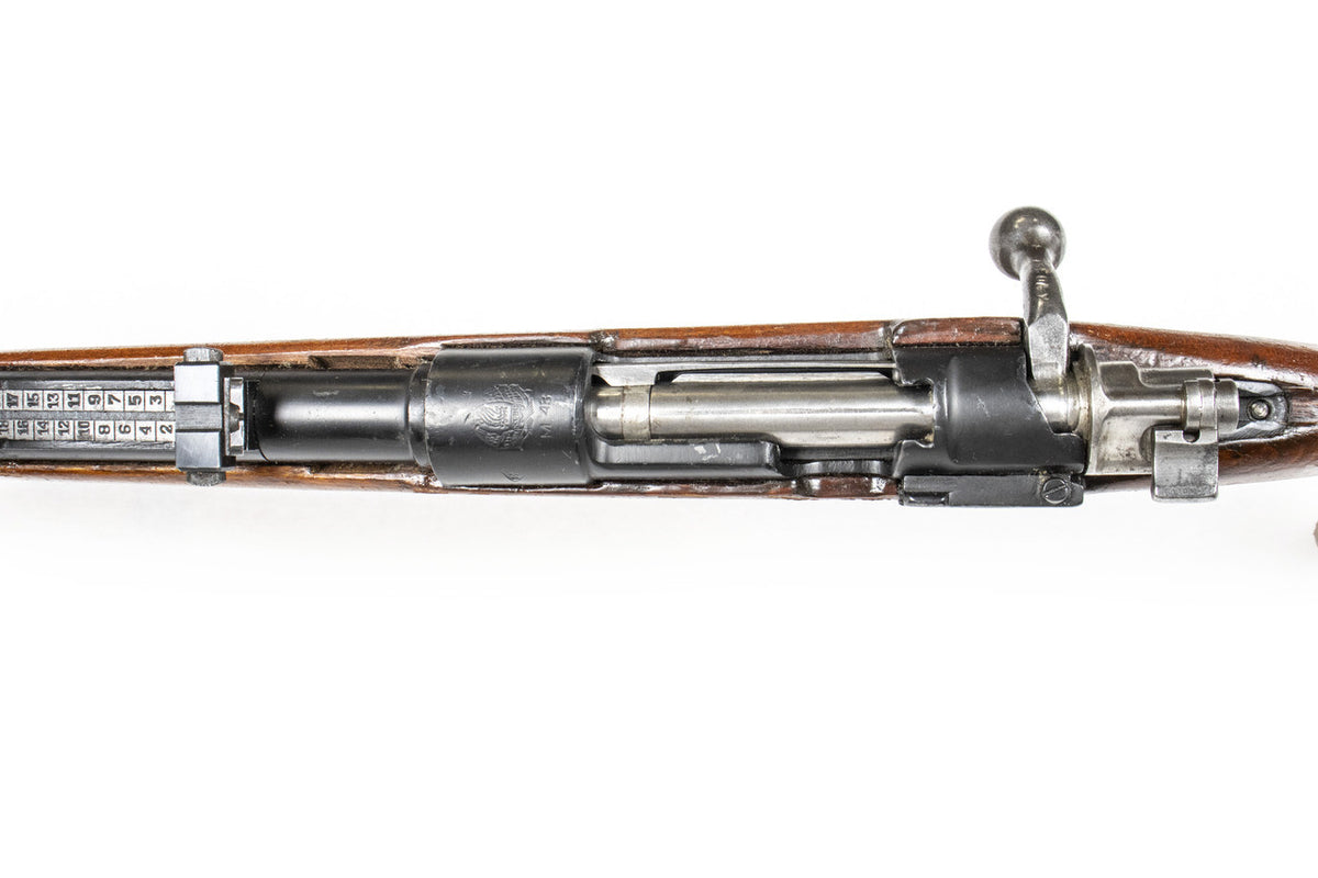 Yugoslavian M48 8mm Mauser Bolt Action Rifle Sporterized - Overall Surplus Good Cracked Condition (10)