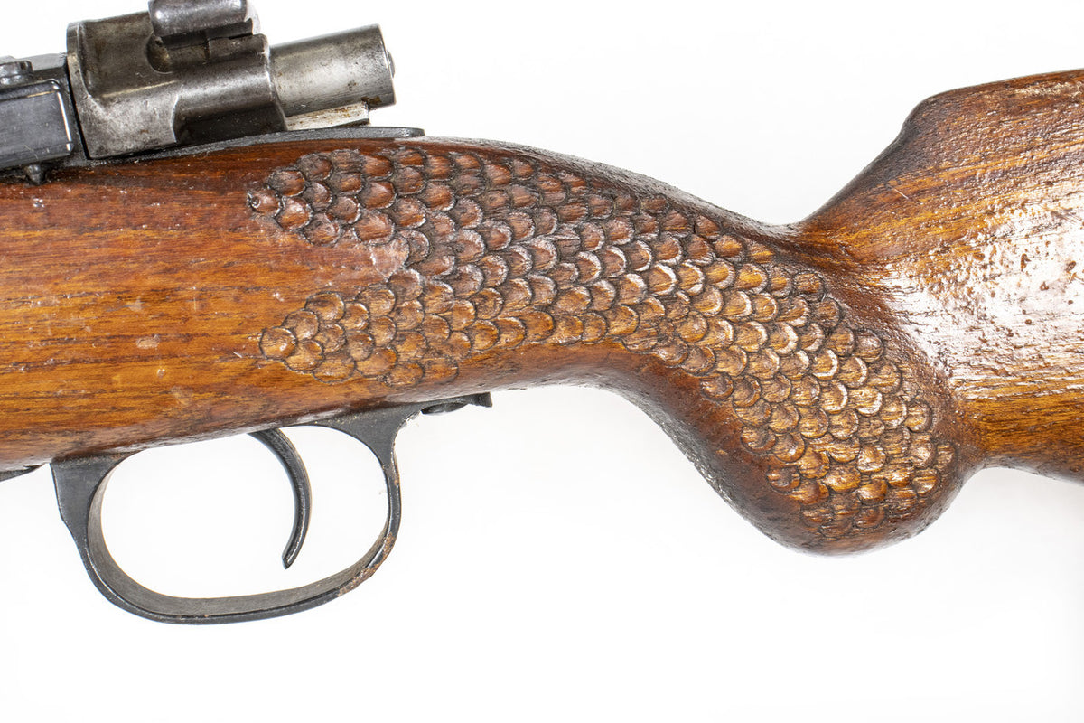 Yugoslavian M48 8mm Mauser Bolt Action Rifle Sporterized - Overall Surplus Good Incomplete Condition (2)